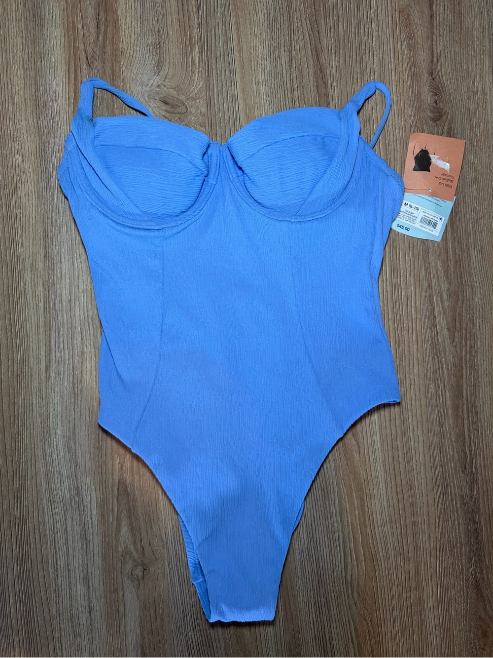 Blue women’s One-Piece Swimsuit